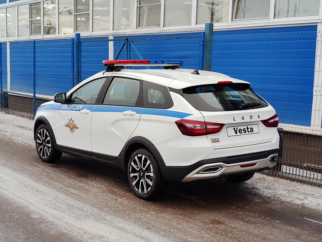 Автомобиль дорожно-патрульной службы на базе Lada Vesta SW